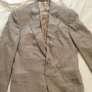 Canali Brown Worsted Wools Sport Jacket